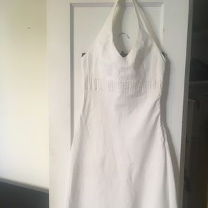 Sasch 100% linen midi dress